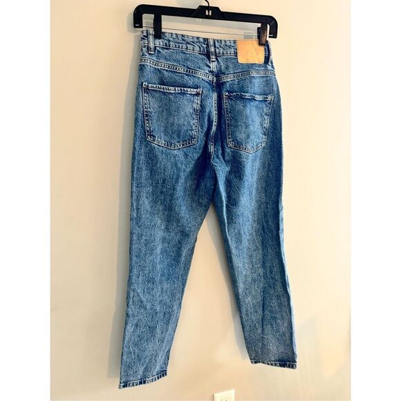 Zara Classic Mom Jeans High Waist Straight, Women’s Size 4 - Picture 7 of 9